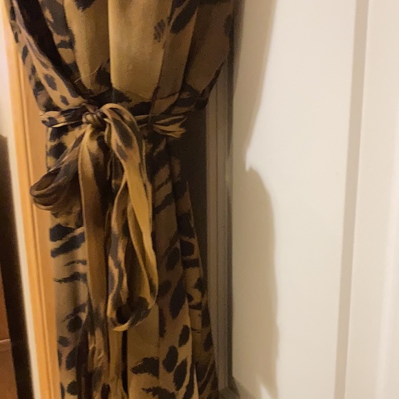 I.C.E Animal Print Wrap Dress. size8 - Picture 3 of 5